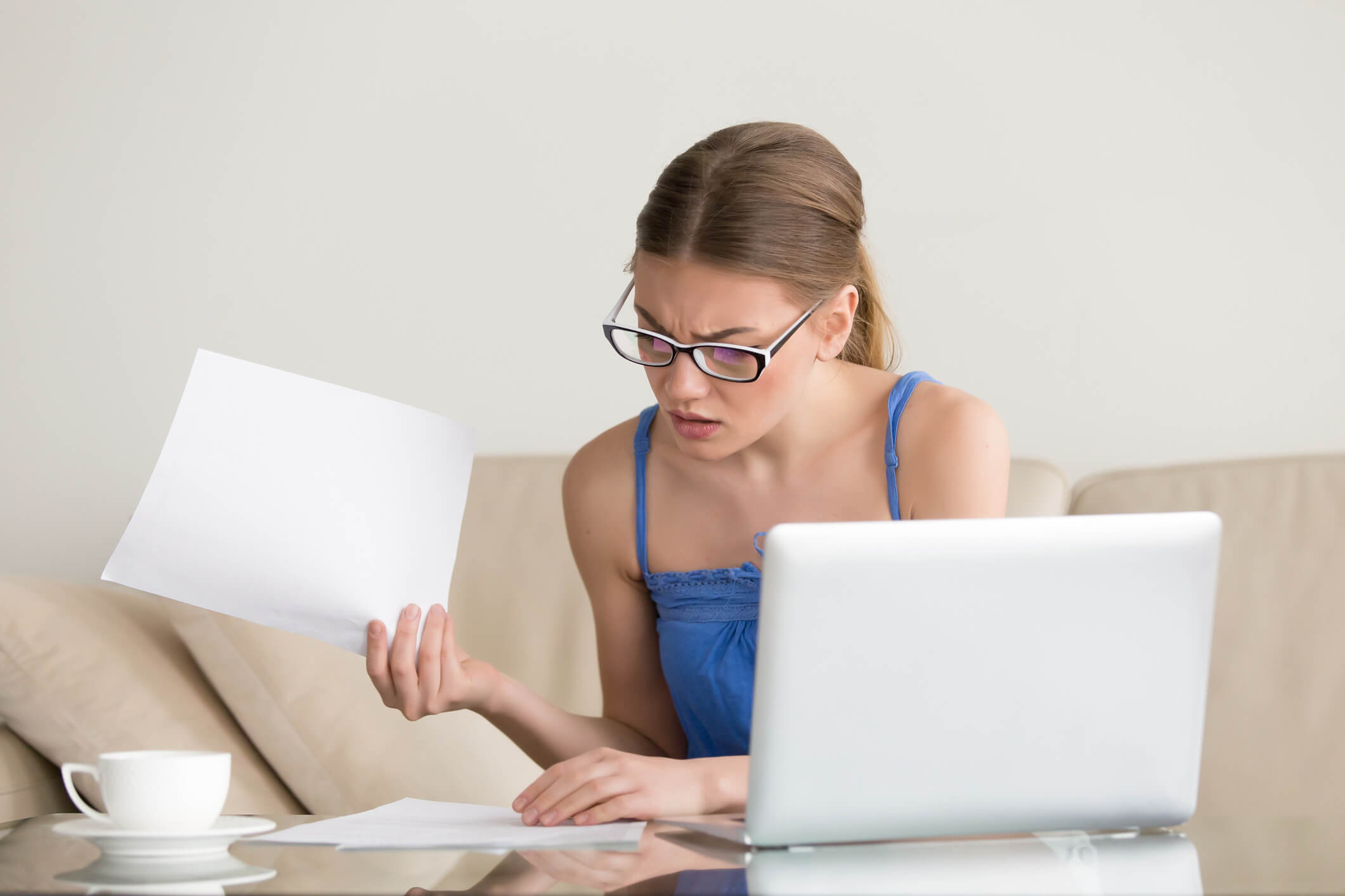 Errores al solicitar un préstamo